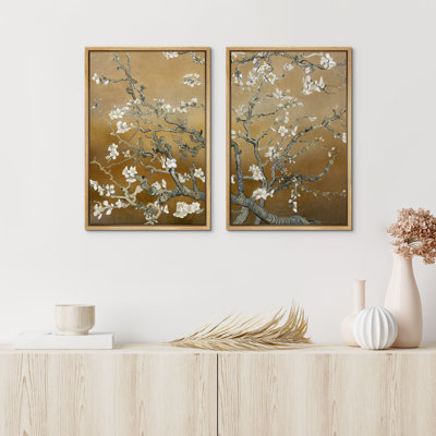 Almond Blossoms Inspiration By Vincent van Gogh