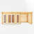 White/Natural Timber