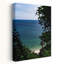 «Lush Coastal Perspectives Peaceful Serene Abstract Coastal», reproduction d'art mural-1376974274