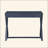Rectangular Console Table With 1 Drawer, Charcoal
