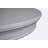 Grey Extendable 48" Round Dining Table-116588890
