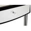 120cm Glass Top Console Table