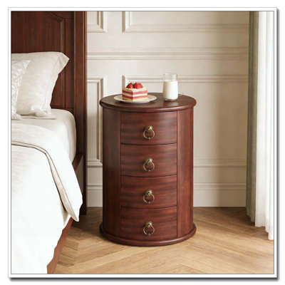 Table de chevet en bois, table d'appoint