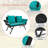 Rattan Outdoor Convertible Loveseat-1149102582