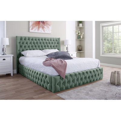 Upholstered Velvet Bed