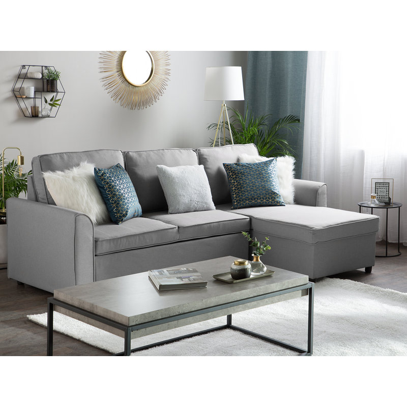 Viveka 3 Seater Sofa Bed, Grey