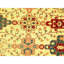 Ikat Area Rug in Yellow