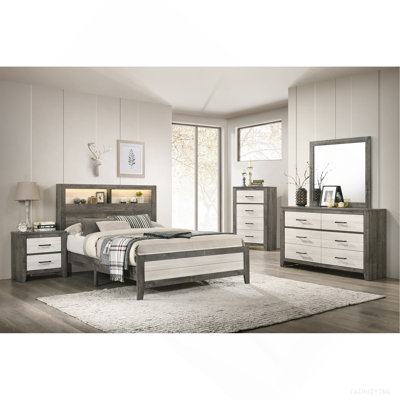 Lit plateforme avec rangement 1pc
