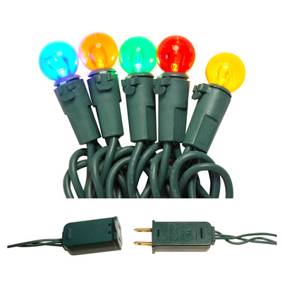 Phillips Electric String Lights with Multicolor Globes