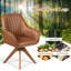 Fauteuil pivotant l 23,5 po Dauda