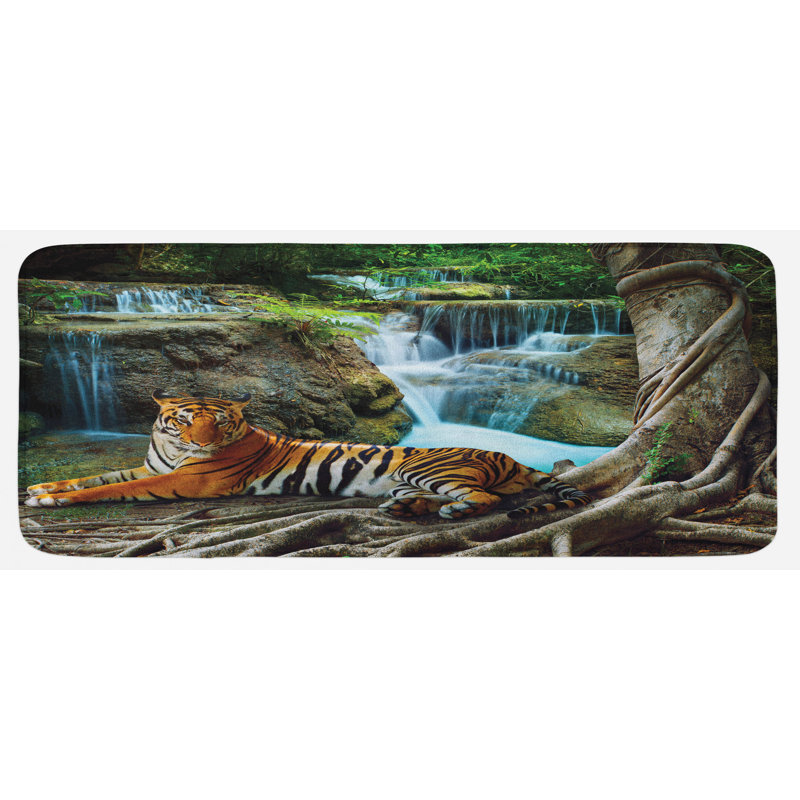 Tapis de cuisine safari