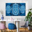 «Spiritual Hamsa Symbols», ensemble de 3 reproductions sur toiles par NirvanaDesigns-1105554162