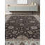 Tapis brun et beige de haute qualité noué à la main