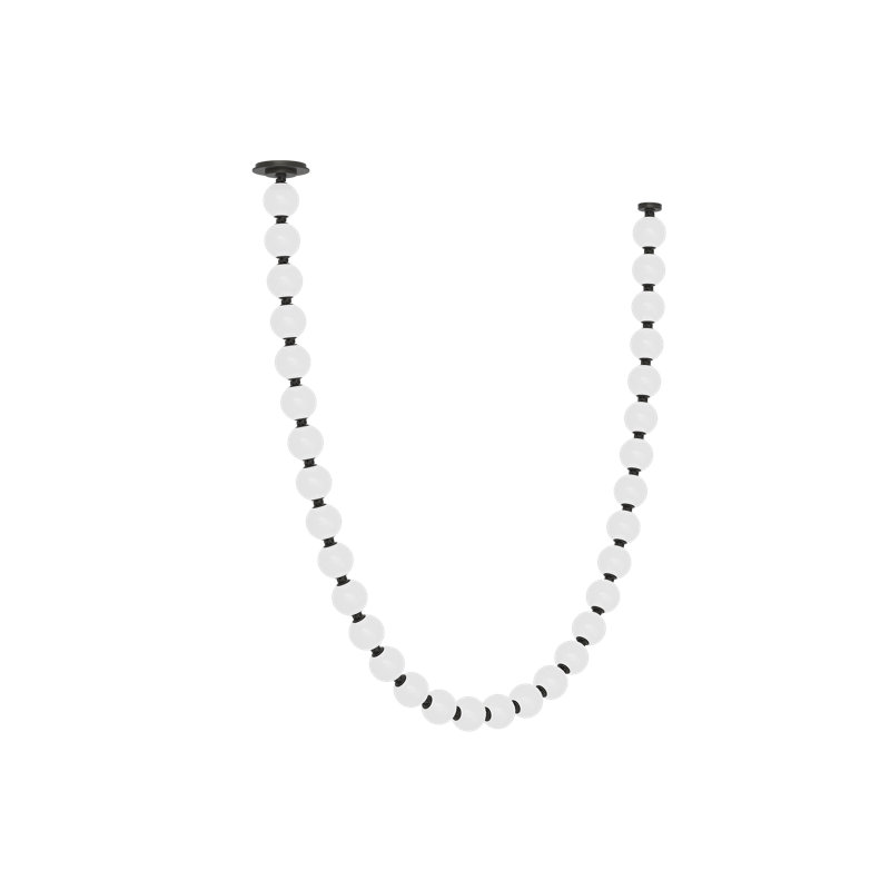 Perle 1 - Light LED Chandelier, 2700K, 93.1" H x 2.8" W x 2.8" D