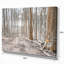 «Dense Forest in the Winter», reproduction de photo sur toile tendue-19240590