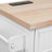 56.5'' Kitchen Island With Drop Leaf