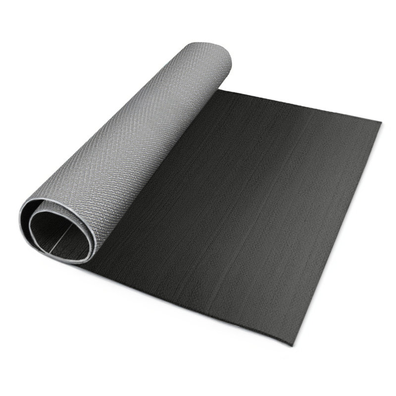 Tapis brun uni d'intérieur et d'extérieur, Rectangulaire 2 pi x 3 pi
