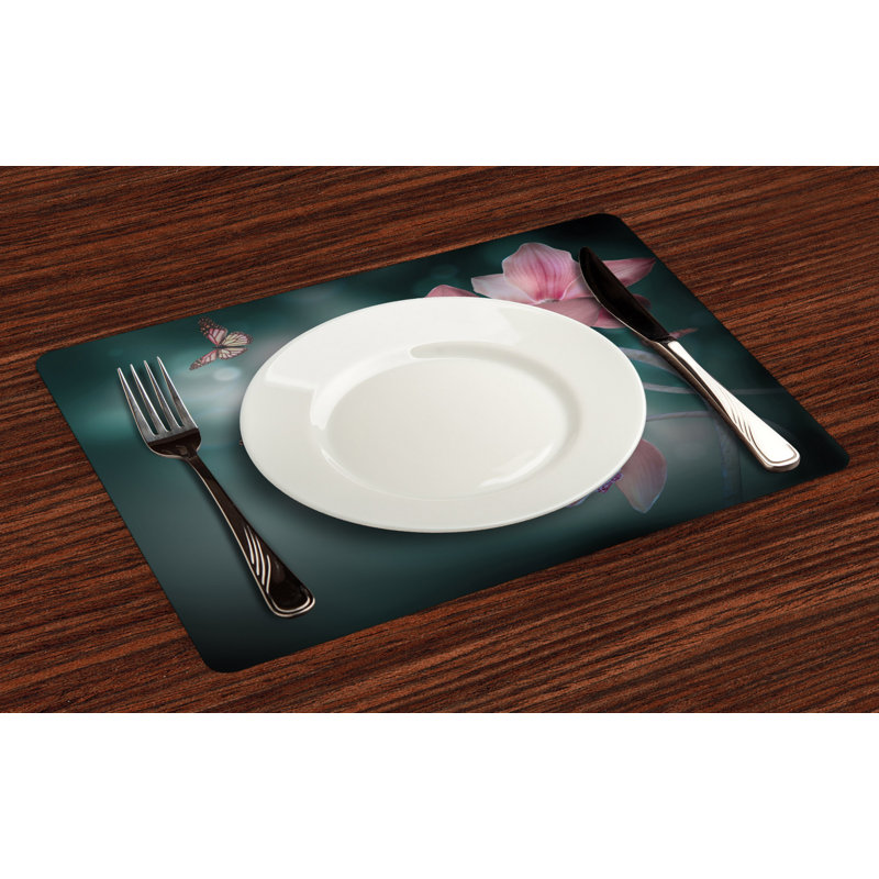 Ravenden Flower Butterfly Placemat