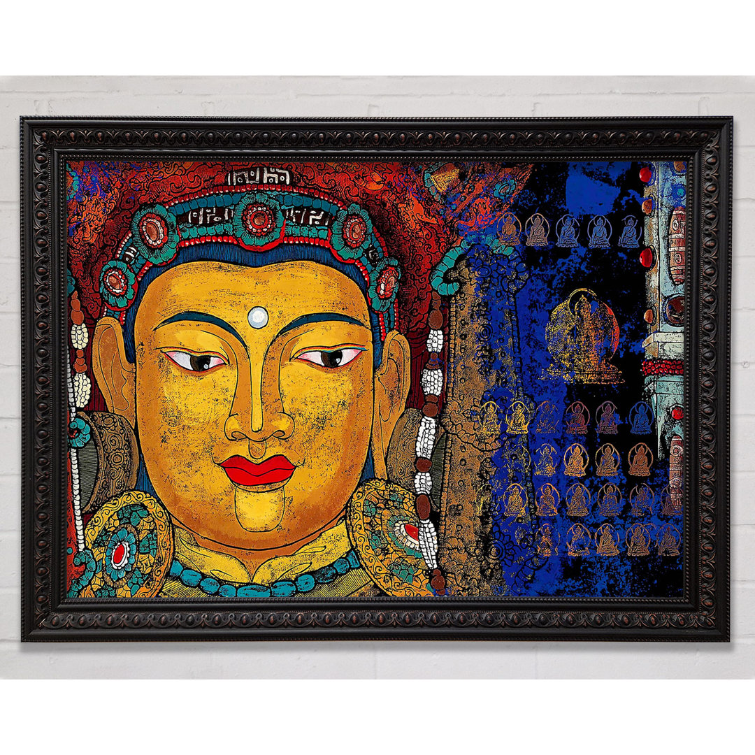 Tibetische Kunst Buddha - Druck