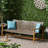 Natural Finish Outdoor Seating - Wood And 3 Seater For Your Backyard-1278900517