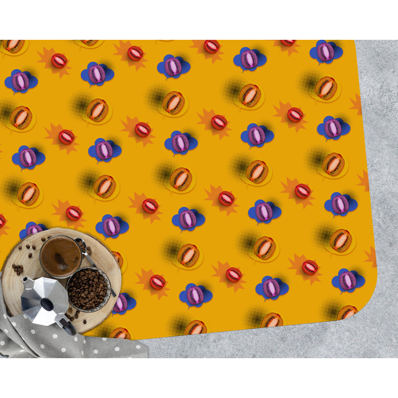 Nandni Hard Floor Rectangular Chair Mat, 100 x 140cm