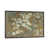 Toile avec cadre gris foncé rustique