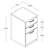 15.67'' Wide 3 -Drawer File Cabinet-721799593