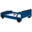 Lit voiture double pleine grandeur avec roues stables - Contreplaqué fabriqué pour un repos confortable Plateforme en forme de voiture gracieuse Matériau solide Bonne nuit-760241495-760241488
