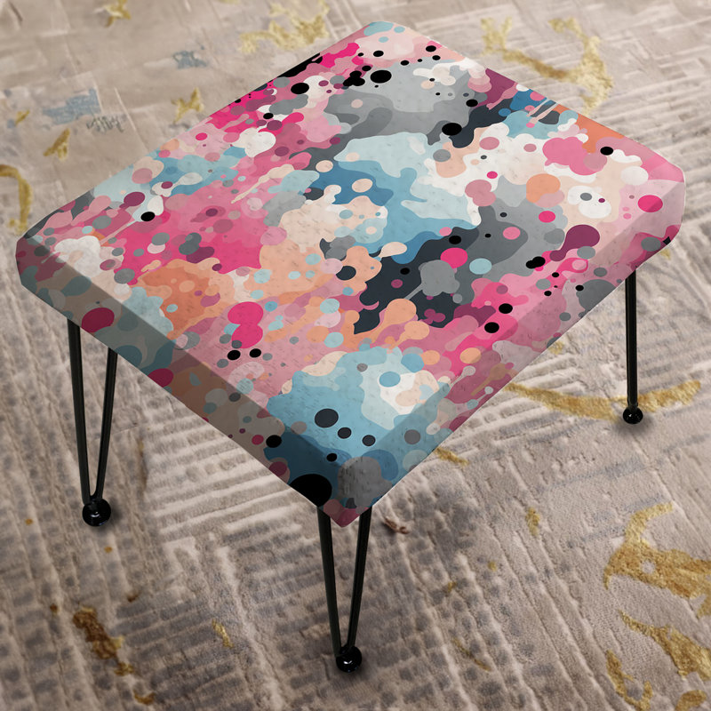 Repose-pieds rose Fusion
