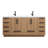 Carla Freestanding Bathroom Vanity with Double Sink-676853690-676853689