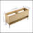 60Inch Freestanding Double Vanity Bathroom Vanity,Only Cabinet-1621130528
