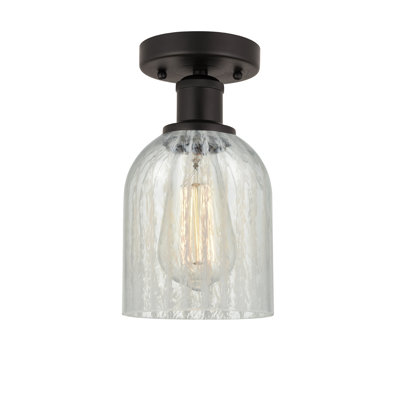 Reiko Glass Semi Flush Mount