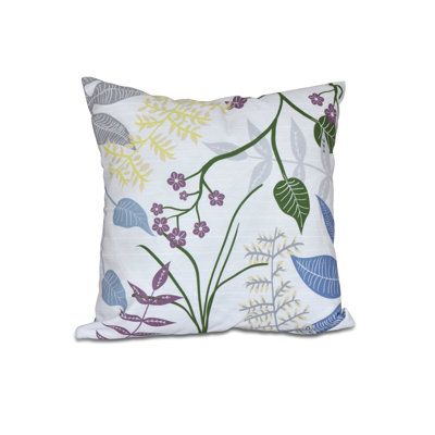 Housse de coussin d'extérieur carré Botanical Blooms