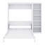 Murphy Bed with Desk and Shelves, Multi-Functional Wall Bed-291081920