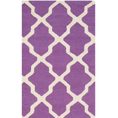 Cannen Hand Tufted Wool Geometric Rug