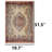 🍂 Rustic Autumn Medallion Distressed Area Rug