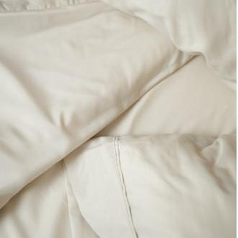 Ensemble de draps 4 pièces en rayonne de bambou doux et doux pour la peau, Ensemble de draps très grand californien avec 2 t