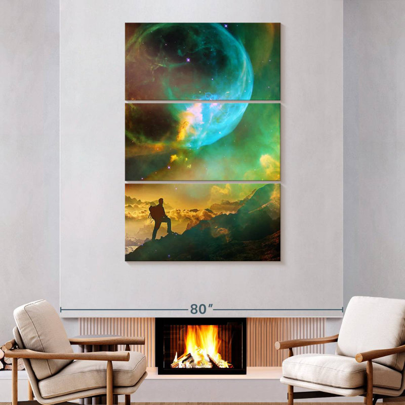 Senne Vibrant Space Hiker, H 74 po x l 48 po