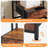 67'' Computer Desk with 4 Drawer, Printer Cabinet and Power Outlet-118662964