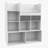 Large Kids Bookshelf With 7 Apartments Open Storage 