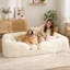 Lit pour chien, canapé paresseux, convertible réglable à 5 positions-1369048370