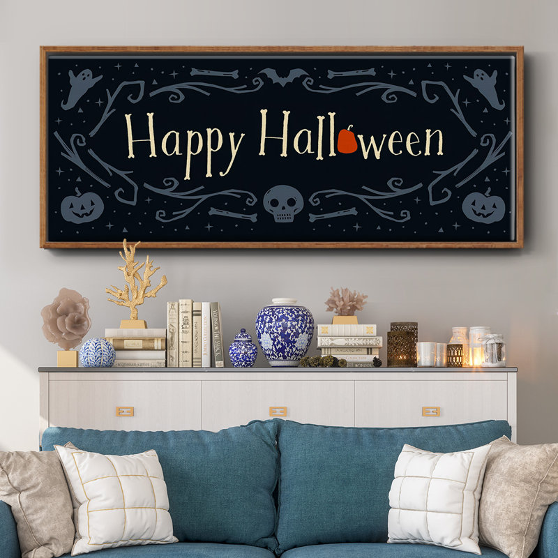 Skeleton Crew Collection D- Framed Canvas