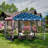 Costway 10'x10' Fodling Pop Up Tent Gazebo Canopy Mesh Sidewall