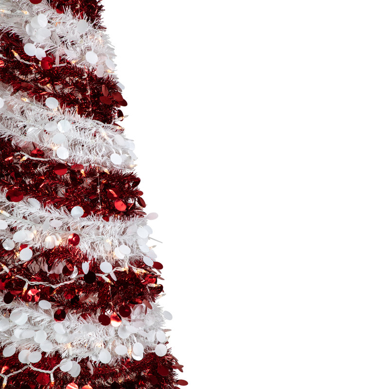 Arbre de Noël artificiel escamotable 6 pi