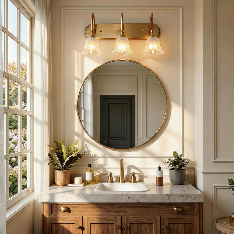 3 - Light Dimmable Vanity Light
