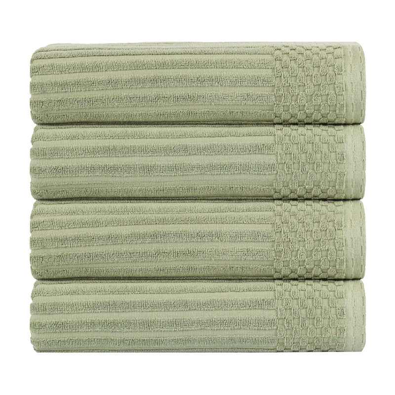 Ensemble de 4 boîtes d'invités de même taille Kaeleah, Vert sauge