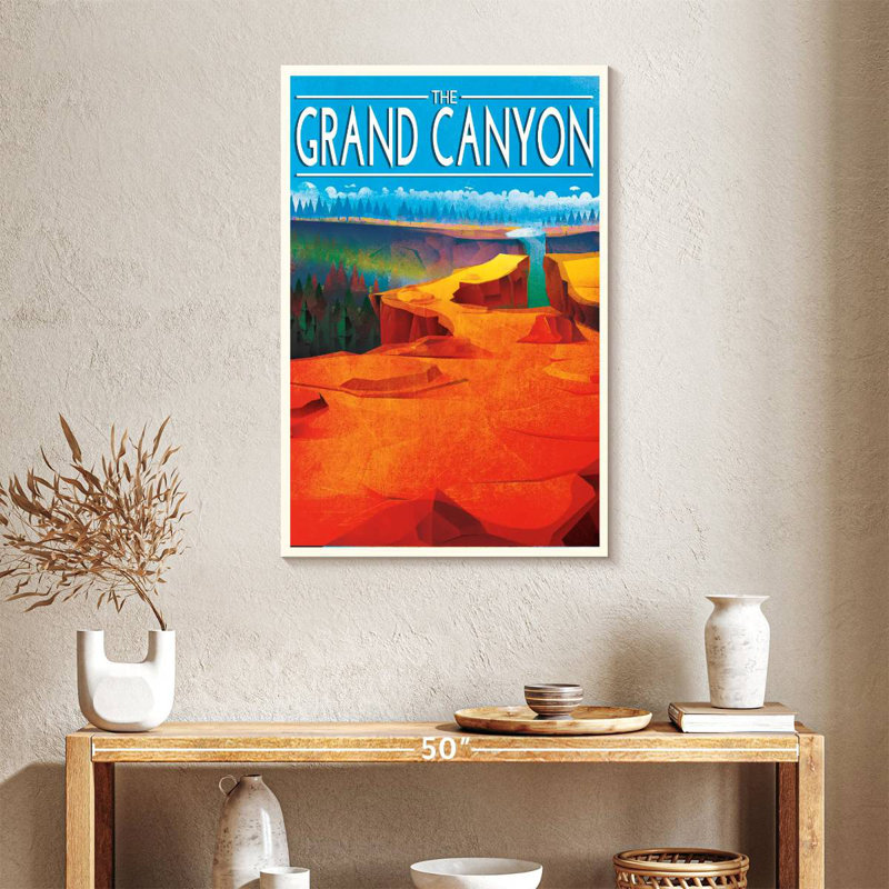 Le Grand Canyon, H 36 po x l 24 po