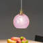  Luminaire suspendu simple en forme de globe rustique à 1 lumière de 8 po de large avec abat-jour en verre Joulane, éclairage de cuisine de ferme avec douille E26-2116497219
