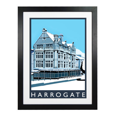 Harrogate in Snow 1 Piece Wall Art