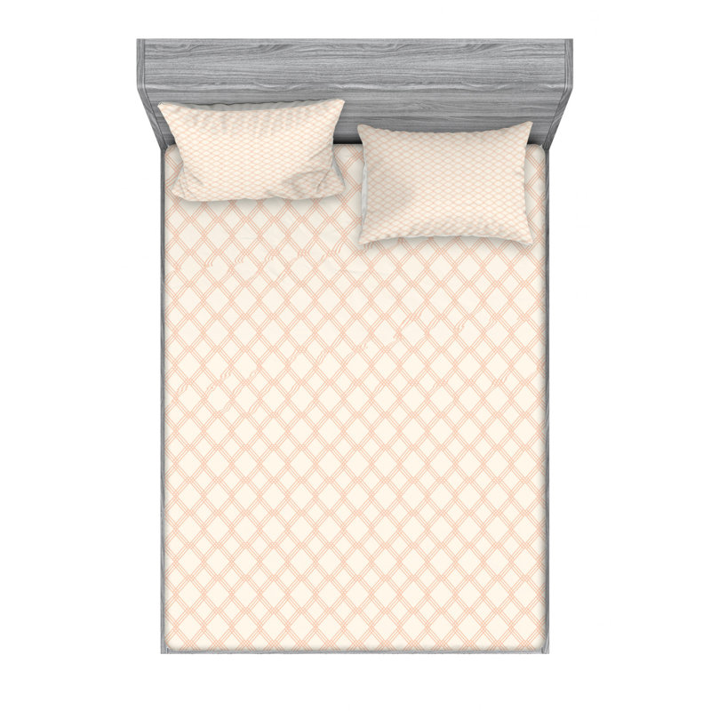Ensemble de draps géométrique hexagonal, Grand